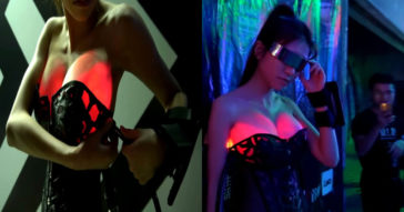 DIY Guru Naomi Wu Creates Corset Which Makes Her Boob Implants Glow And Flash