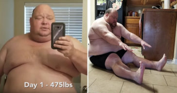 215kg Man's 365-Day Weight Loss Journey Will Motivate You For The New Year