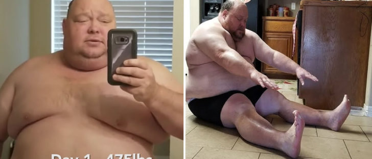 215kg Man's 365-Day Weight Loss Journey Will Motivate You For The New Year