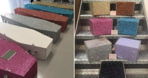 Glitter Coffins Exist, People Who Are Extra Can Now Embrace Sparkling Death