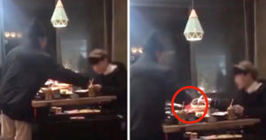 This Guy Keeps Checking Phone During Date, Angry Girlfriend Throws It Into Boiling Hot Pot