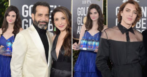 Fiji Water Girl Steals The Show During Golden Globes
