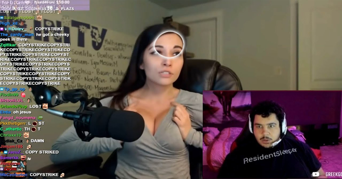 Twitch stream tits