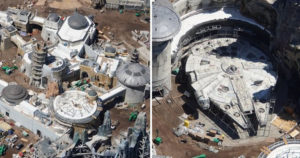 Disney World’s New $1 Billion Star Wars Land Is Nearly Complete, Aerial Photos Shows