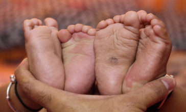 Couple in India names newborn Twins during India's lockdown 'Corona and Covid’