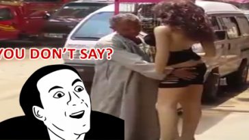 WATCH: Old Guy Gets Really Disappointed After Finding Out Mannequin Is Not A Real Women