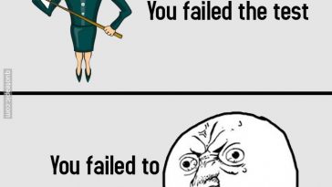 You Failed To Educate Me