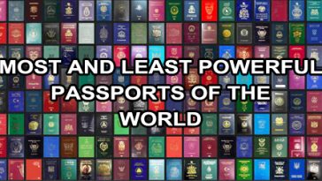 The Worlds Most And Least Powerful Passports